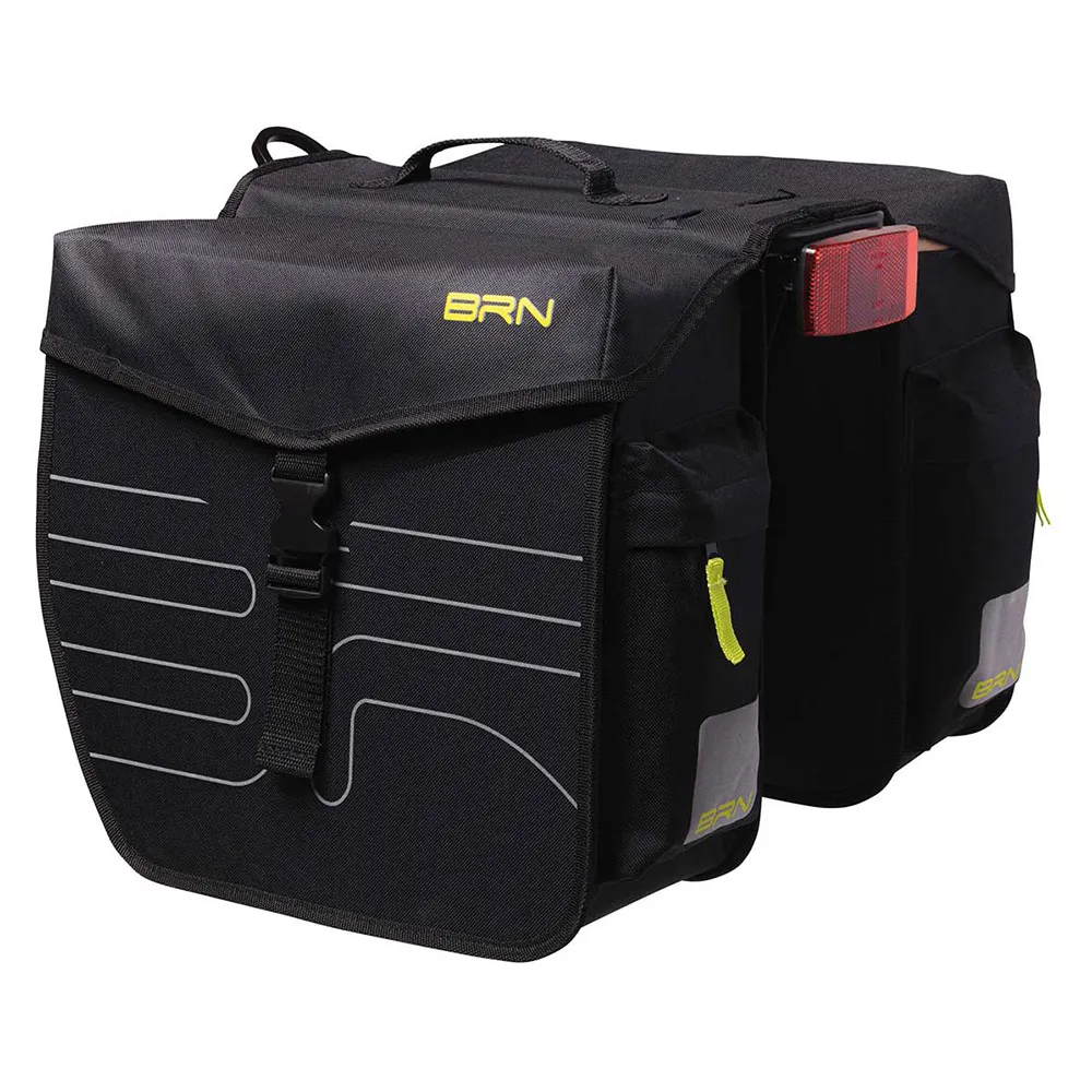 Brn Elegance Sykkelvesker 24l, Black, One Size
