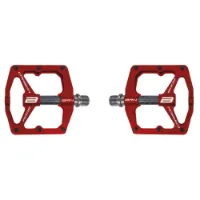 Brn Flat Cnc Carbon 6 Pins Sykkelpedaler