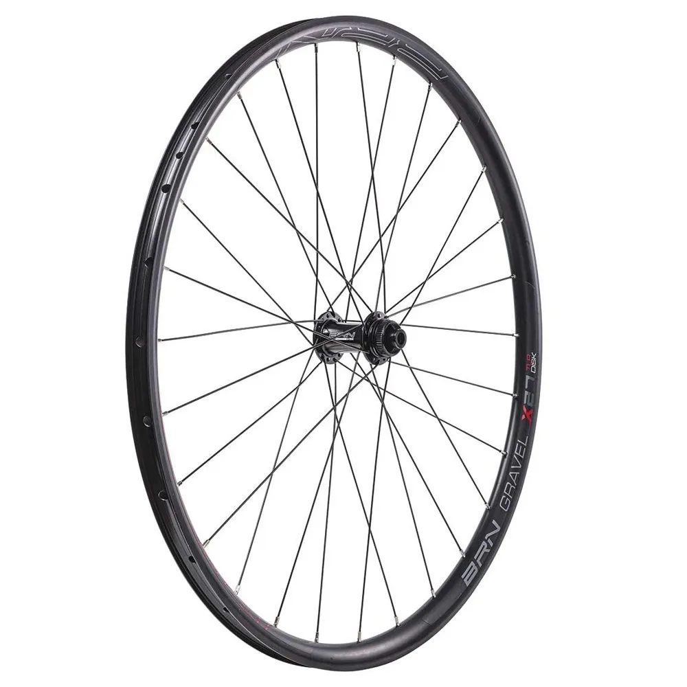 Brn Gravel 11s Cl Disc Tubeless Hjulsett For Grussykkel, Black, 12 x 100/12 x 142mm, Shimano/Sram HG Brn Gravel 11s Cl Disc Tubeless Hjulsett For Grussykkel, Black, 12 x 100/12 x 142mm, Shimano/Sram HG