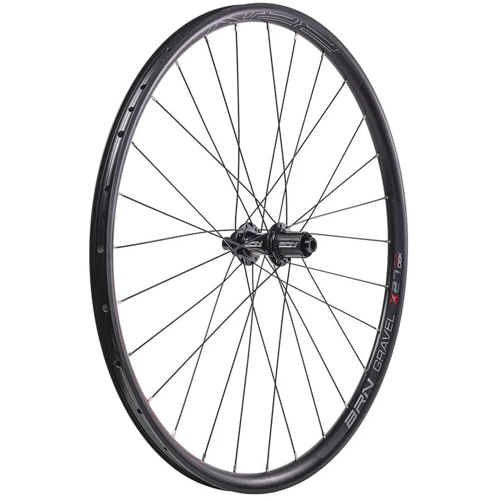 Brn Gravel 11s Cl Disc Tubeless Hjulsett For Grussykkel, Black, 12 x 100/12 x 142mm, Shimano/Sram HG Brn Gravel 11s Cl Disc Tubeless Hjulsett For Grussykkel, Black, 12 x 100/12 x 142mm, Shimano/Sram HG