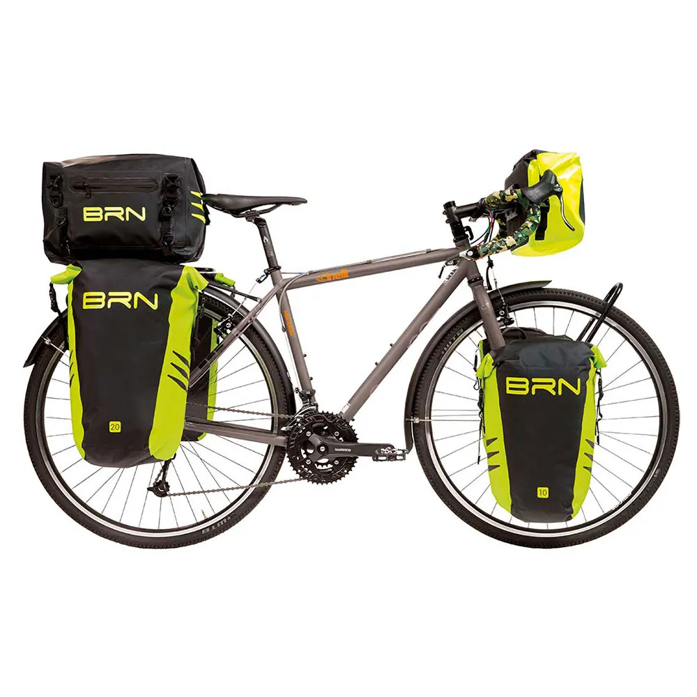 Brn Himalaya Sykkelveske 10l, Fluo yellow, One Size Brn Himalaya Sykkelveske 10l, Fluo yellow, One Size