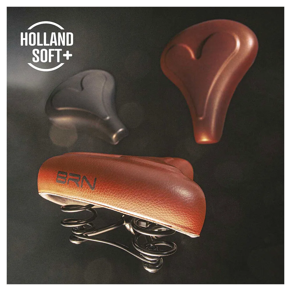 Brn Holland Soft Sykkelsete