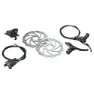 Brn Hydraulic Disc Bremser, Black / silver, One Size