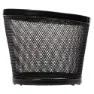 Brn Intreccio Oval Frontkurv, Black, One Size