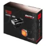 Brn Jumbo+cube Sykkellyktesett, Black / white / red, One Size