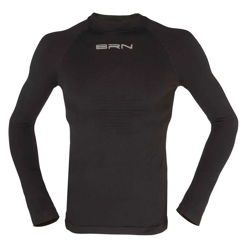 Brn Langarmet Baselag, Black
