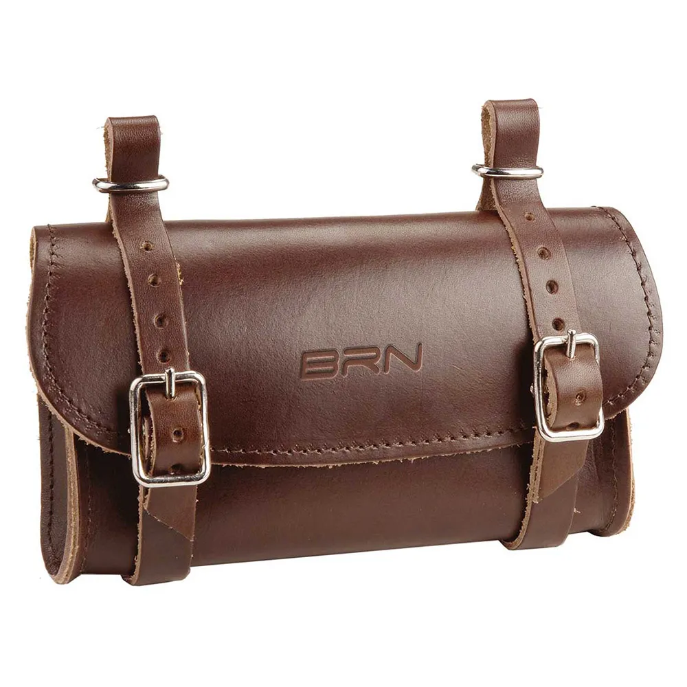 Brn Leather Sykkelveske