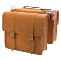 Brn Leather Sykkelvesker 22l