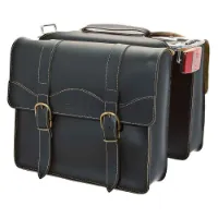 Brn Leather Sykkelvesker 22l