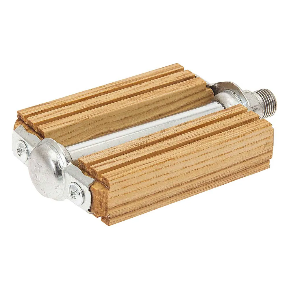 Brn Legno Sykkelpedaler, Silver / brown, One Size Brn Legno Sykkelpedaler, Silver / brown, One Size