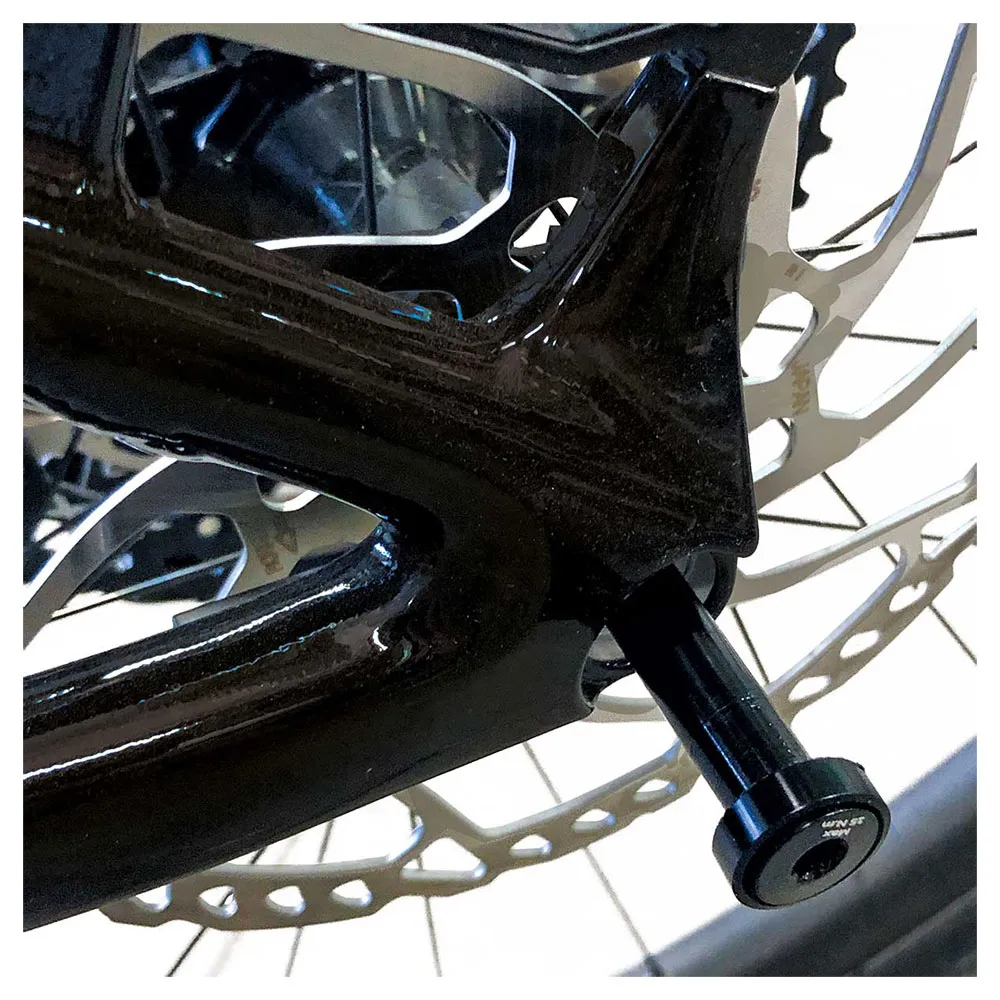 Brn M12xp1.75b174-t20 Gjennomgående Aksel, Black, 142mm