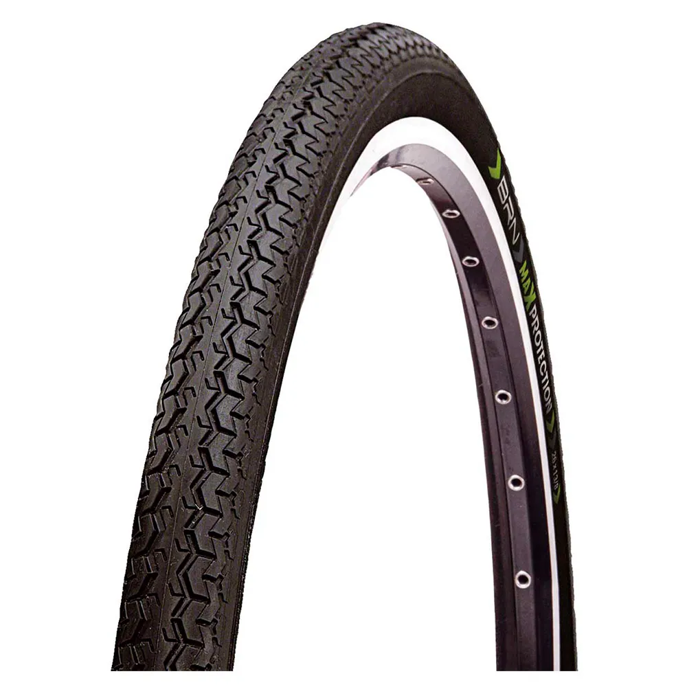 Brn Max Protection 26´´ X 1.375 Urban Stive Sykkeldekk, Black, 26" x 1.375 Brn Max Protection 26´´ X 1.375 Urban Stive Sykkeldekk, Black, 26" x 1.375