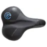 Brn Memory Foam Donna Sykkelsete, Black, 195mm
