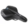 Brn Memory Foam Flow Donna Sykkelsete, Black, 180mm