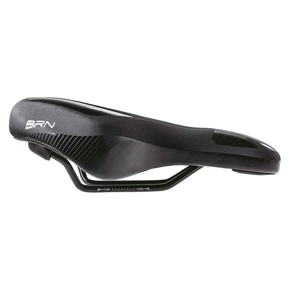Brn Memory Foam Flow Donna Sykkelsete, Black, 180mm Brn Memory Foam Flow Donna Sykkelsete, Black, 180mm