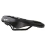 Brn Memory Foam Flow Donna Sykkelsete, Black, 180mm