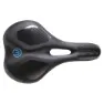 Brn Memory Foam Flow Sport Sykkelsete, Black, 170mm