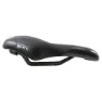 Brn Memory Foam Sykkelsete, Black, 175mm
