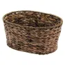 Brn Mondina Oval Kurv, Natural brown, One Size