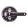 Brn Mtb Kranksett, Black, 170mm, 24/34-42t