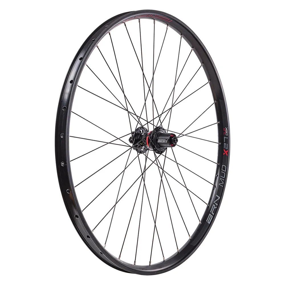 Brn Mud 29´´ 11s Tubeless Mtb Bakhjul, Black, 12 x 135/142mm, Shimano/Sram HG Brn Mud 29´´ 11s Tubeless Mtb Bakhjul, Black, 12 x 135/142mm, Shimano/Sram HG