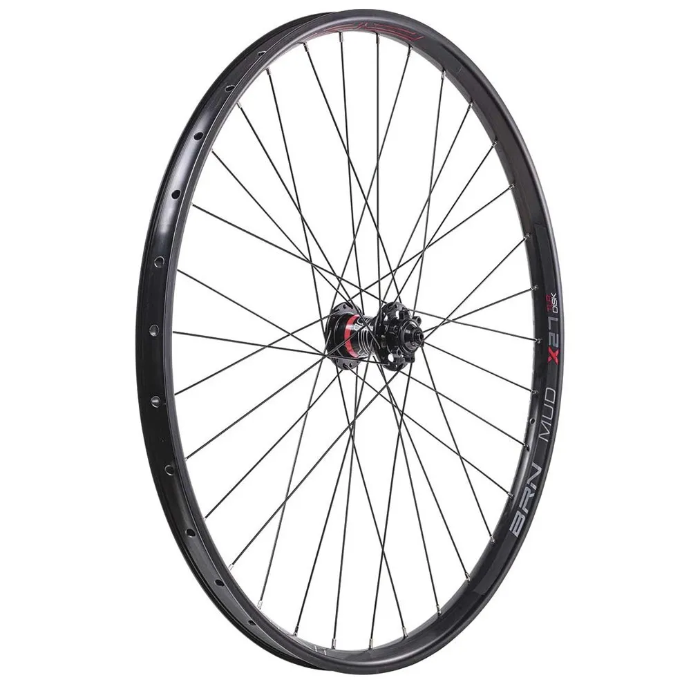 Brn Mud X30 29´´ 12s Tubeless Mtb-hjulsett, Black, 12 x 100/12 x 135/142mm, Shimano/Sram HG