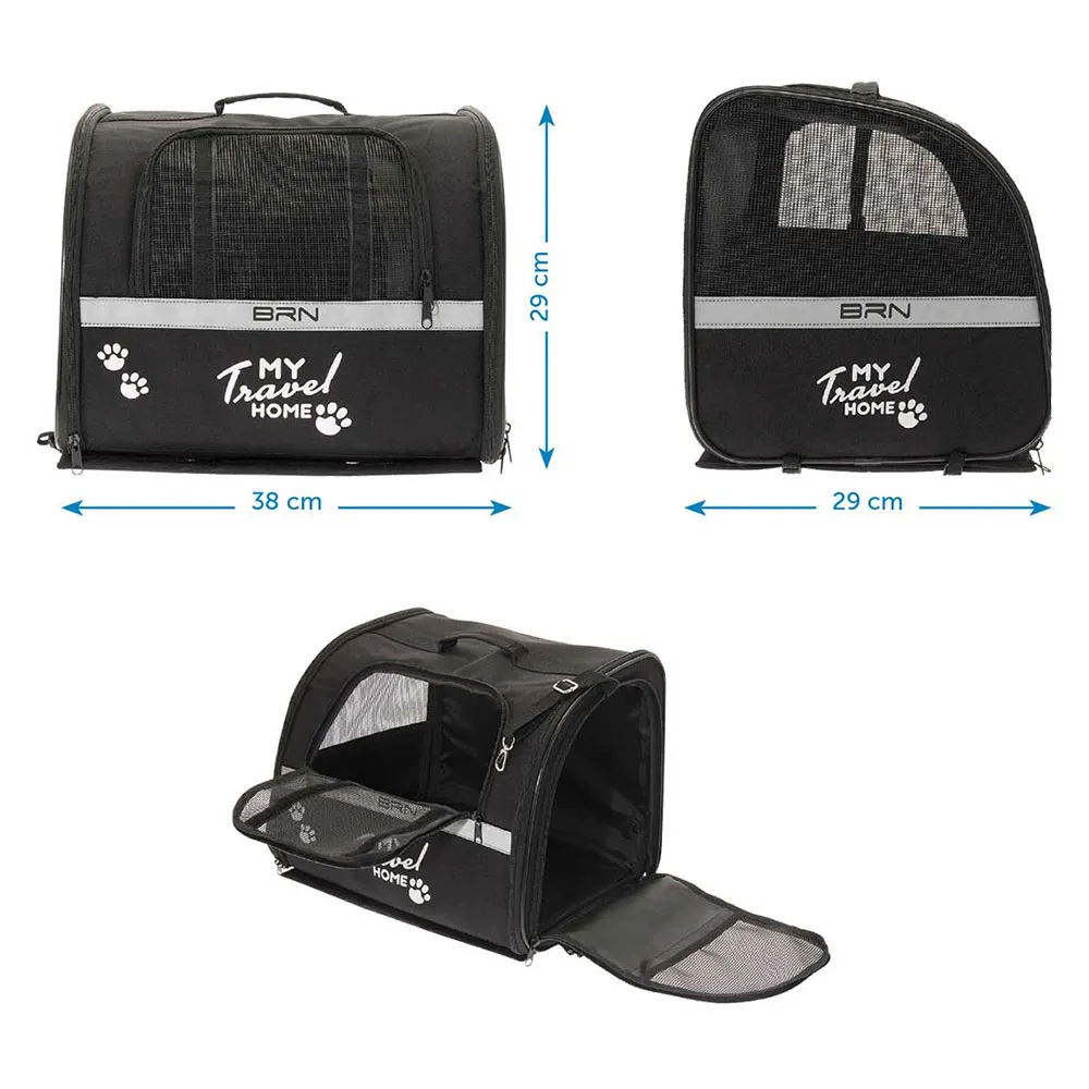 Brn My Travel Home Bakre Kurv, Black, One Size Brn My Travel Home Bakre Kurv, Black, One Size
