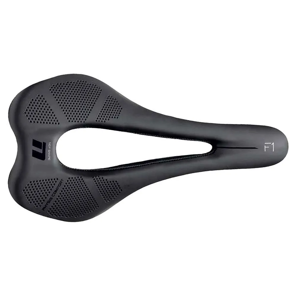 Brn Ngf Shape F1 Sykkelsete, Black, 137mm