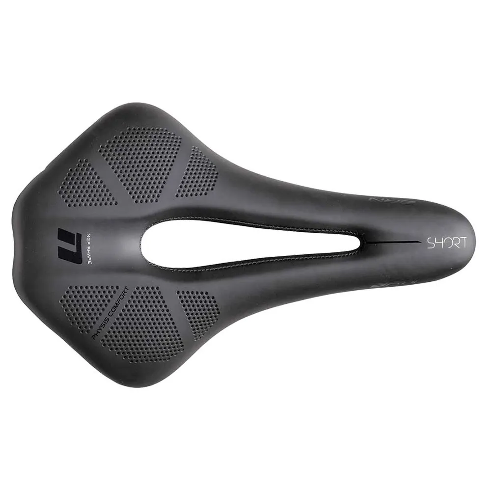 Brn Ngf Shape Short Sykkelsete, Black, 147mm