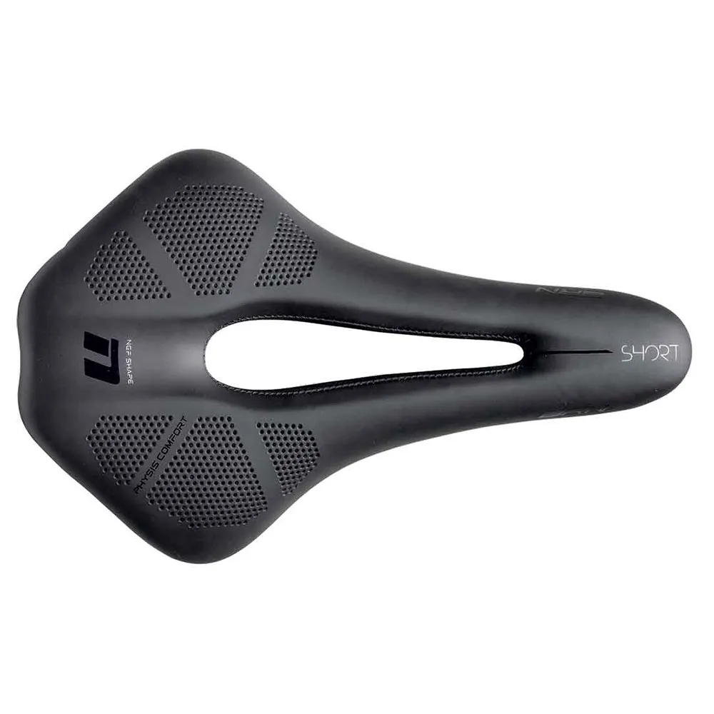 Brn Ngf Shape Short Sykkelsete, Black, 147mm