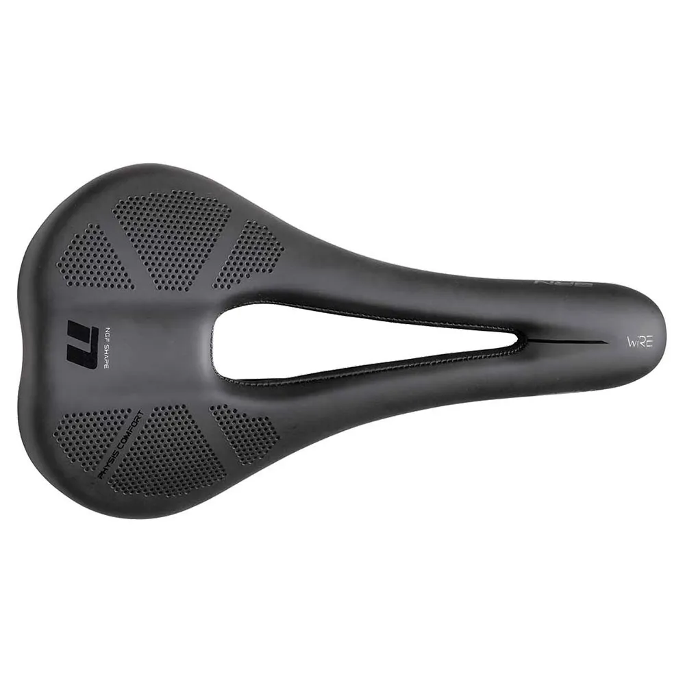 Brn Ngf Shape Wire Sykkelsete, Black, 140mm