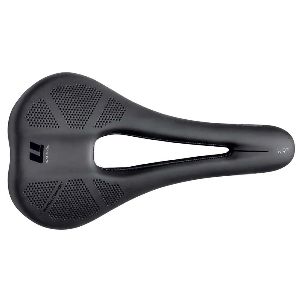 Brn Ngf Shape Wire Sykkelsete, Black, 140mm