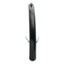 Brn Olanda Stænkskærm, Black, 26"