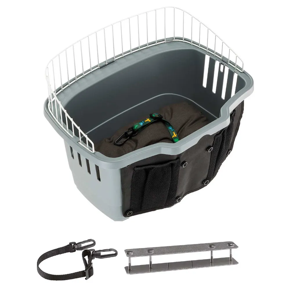 Brn Pets Kurv, Grey / black, One Size