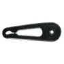 Brn R Forcellino Big 26 Frontbeskytter, Black, One Size
