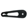 Brn R Forcellino Big 28 Frontbeskytter, Black, One Size