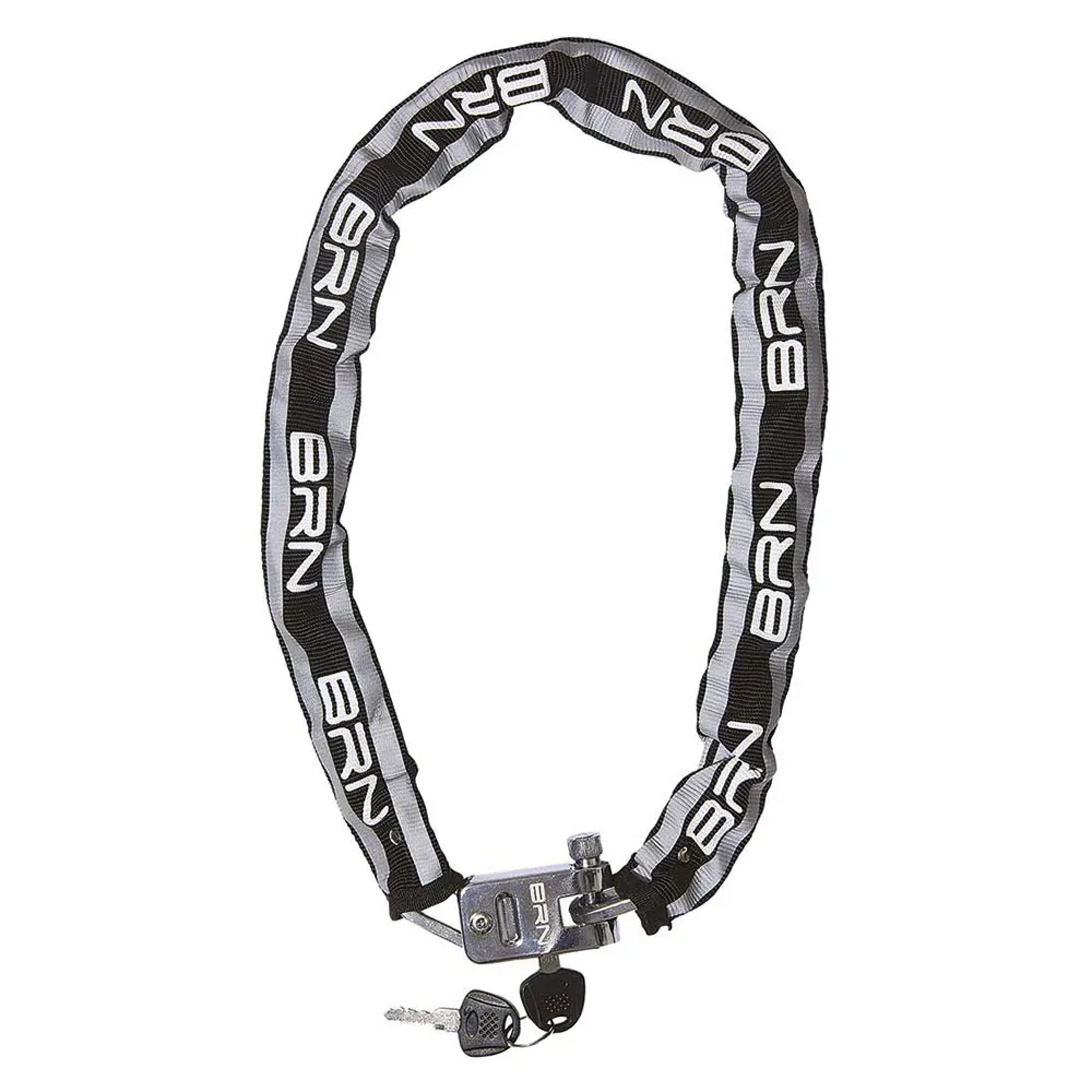 Brn Reflective Metal Kjedelås, Black / silver, 6 x 900mm