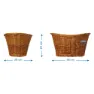 Brn Retro´in Kurv, Brown, One Size