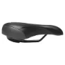 Brn Soft Gel Donna Relax Sykkelsete, Black, 190mm