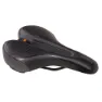 Brn Soft Gel Relax Sykkelsete, Black / black, 175mm