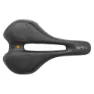 Brn Soft Gel Relax Sykkelsete, Black / black, 175mm