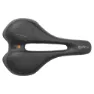 Brn Soft Gel Sport Relax Sykkelsete, Black, 155mm