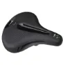 Brn Soft Relax Sykkelsete, Black, 215mm