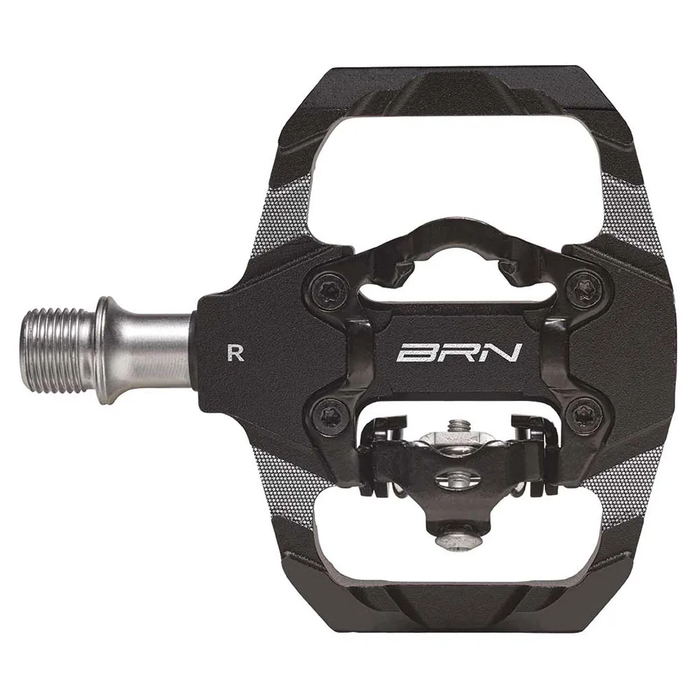 Brn Spark Cnc Sykkelpedaler, Black, One Size
