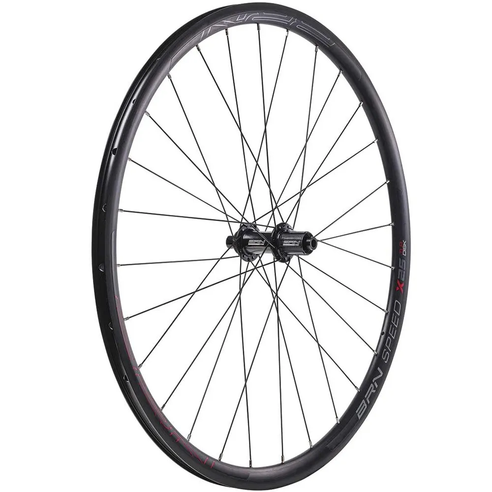 Brn Speed 11s Cl Disc Tubeless Landeveishjulsett, Black, 12 x 100/12 x 142mm, Shimano/Sram HG