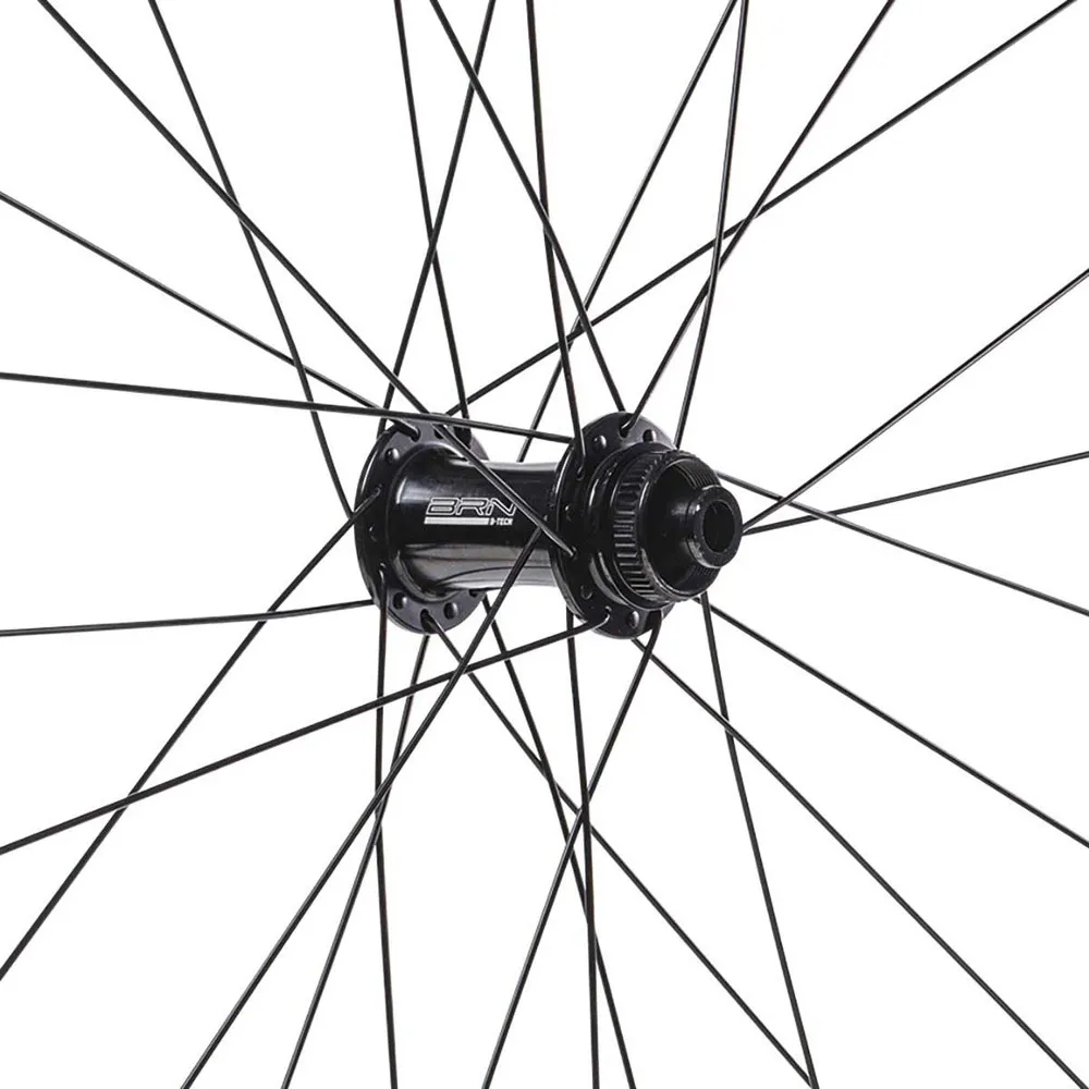 Brn Speed 11s Cl Disc Tubeless Landeveishjulsett, Black, 12 x 100/12 x 142mm, Shimano/Sram HG