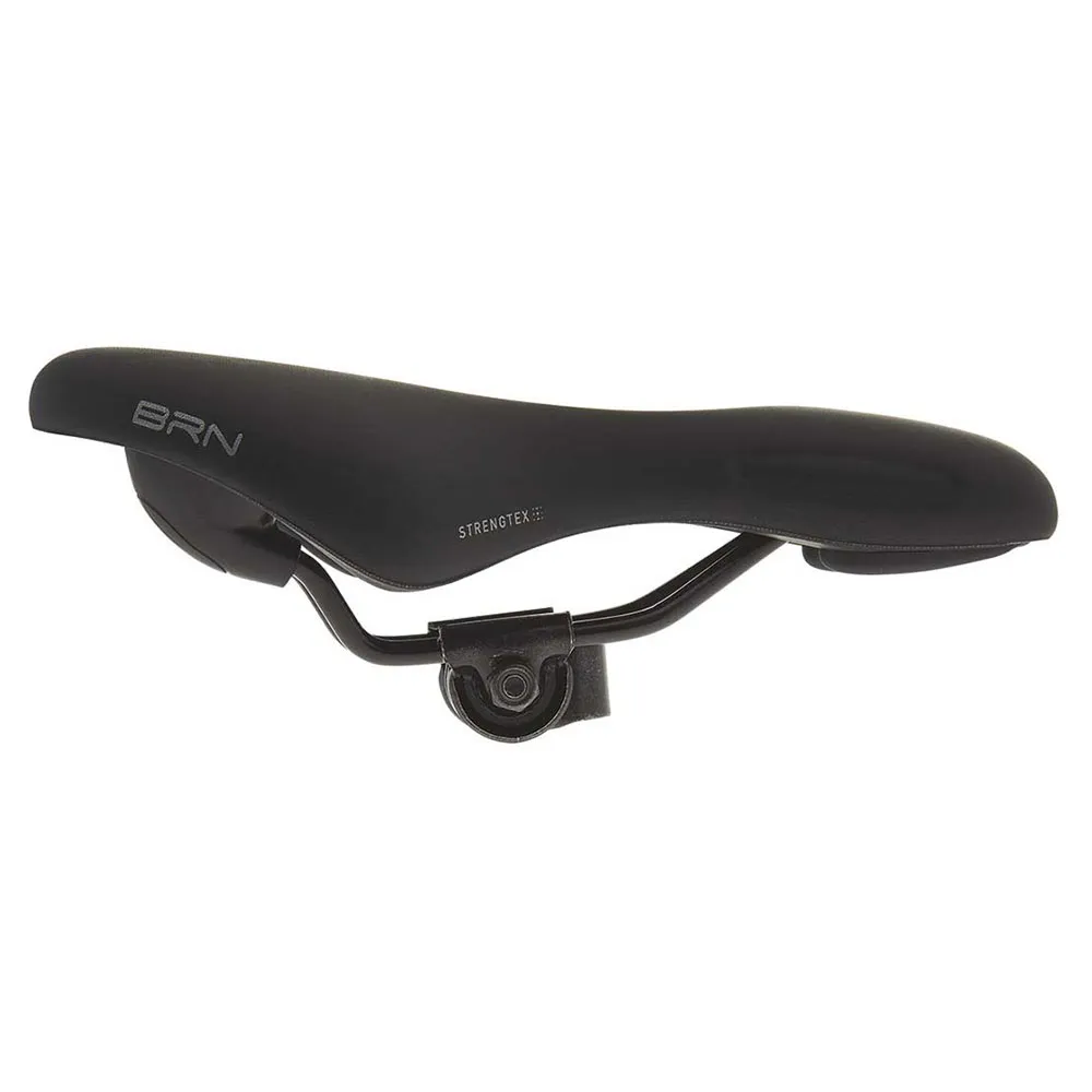 Brn Spinbike Strengtex Sykkelsete, Black, 155mm Brn Spinbike Strengtex Sykkelsete, Black, 155mm