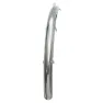 Brn Stainless Steel Sport Stænkskærm, Silver, 28"
