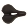 Brn Super Comfort Sykkelsete, Black / grey, 205mm
