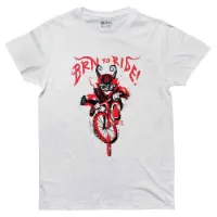 Brn To Ride Devil Kortarmet T-skjorte Brn To Ride Devil Kortarmet T-skjorte